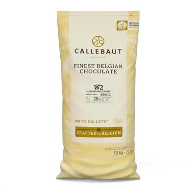 Chocolade callets wit Callebaut 10,0 kg