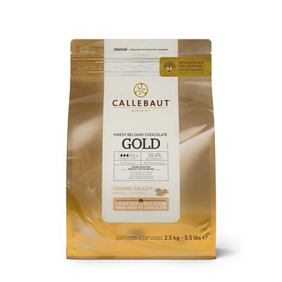 Chocolade callets gold Callebaut 2,5 kg