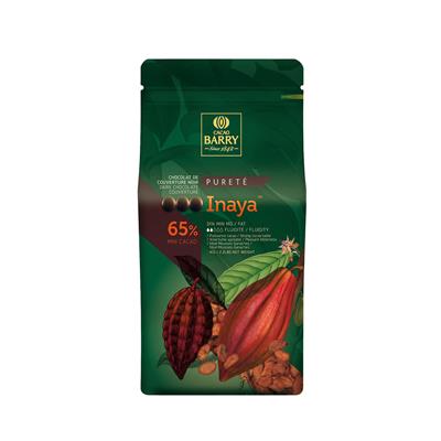Chocolade callets puur Inaya Cacao Barry 5,0 kg