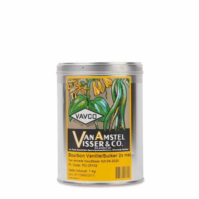 Vanille suiker 2x met pit Amtel Visser 1,0 kg